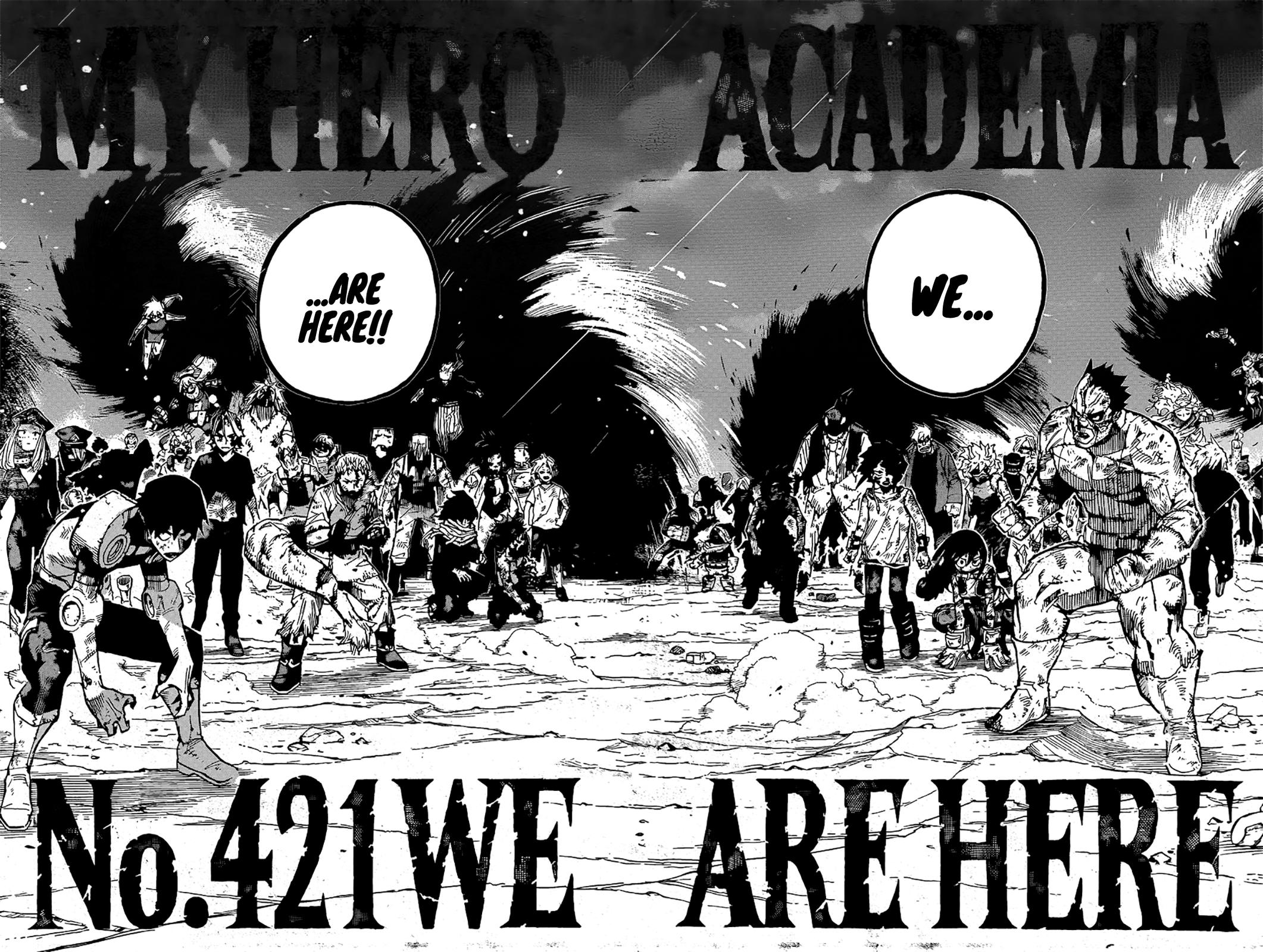 Boku no Hero Academia Chapter 421 3